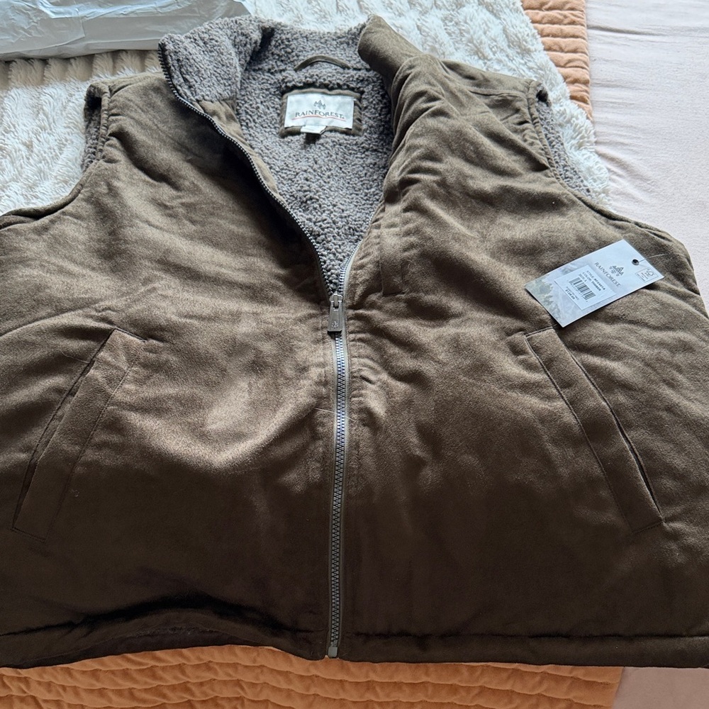 RAINFOREST Textured Brown Outerwear